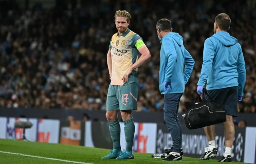 De Bruyne báo tin buồn đến Man City trước thềm đại chiến Arsenal-529879